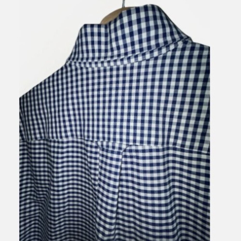 Jos A Bank 1905 Collection Tailored Fit Blue Collar Dress Shirt Size Medium - Picture 6 of 9